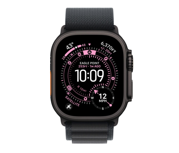 Apple Opaska Alpine 49 mm M czarna + tytan czarny - 1362543 - zdjęcie 3
